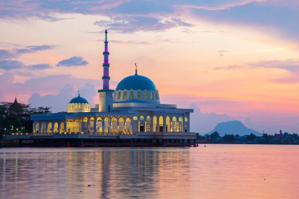 Masjid India Kuching / Floating Mosque - The Waterfront Hotel