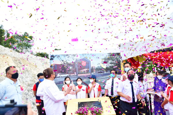 The Foundation Stone Laying Ceremony of The New Operating Centre of The Salvation Army